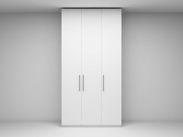 棚・パイプ・引出しセット3枚扉／MP3-1500HG