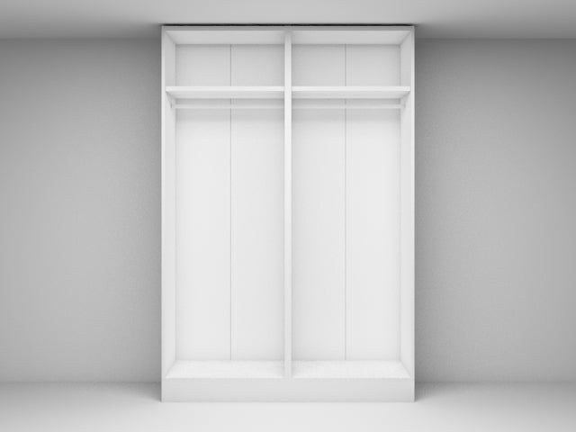 棚・パイプセット4枚扉／MP3-2000CC